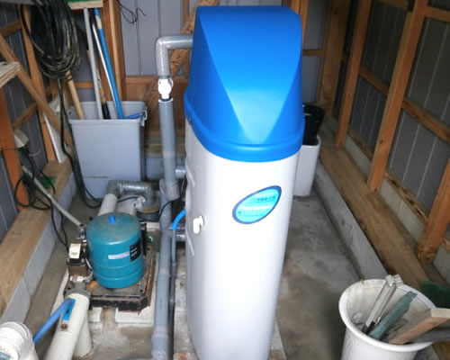 家庭用軟水機「ピュアソフナー」
