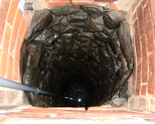 井戸清掃工事【2009年8月13日】